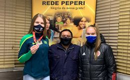 Atletas de seleções brasileiras participam de programa esportivo da Rádio Itapiranga