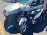 Sol atrapalha visão de motorista e causa acidente em São Miguel do Oeste 