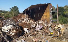 Caminhoneiro fica ferido em acidente na SC-161 em Romelândia 