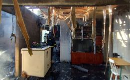Incêndio atinge casa no interior de São João do Oeste