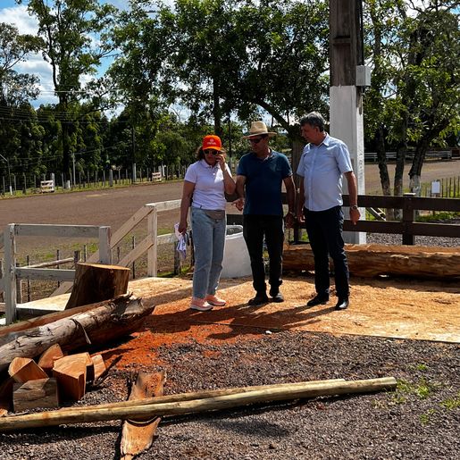 CCO da FAISMO realiza visita técnica no Parque de Exposições Rineu Gransotto 