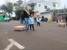 Linha do tempo sobre agricultura e indústria foi trabalhado no desfile cívico
