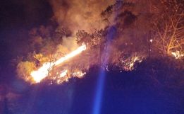 Incêndios em vegetação são registrados em São Lourenço do Oeste