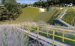 Avançam os trabalhos para construção da nova estação de Tratamento em Descanso