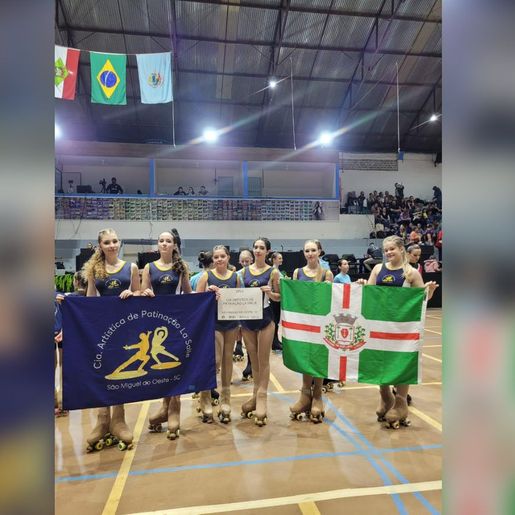 Companhia de Patinação de SMO conquista 14 pódios na 5ª Copa Oeste em Palmitos
