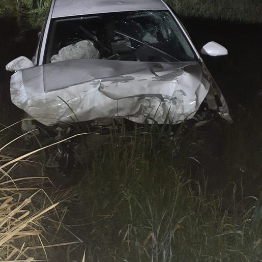Colisão frontal deixa cinco pessoas feridas na BR-163, em Barracão 