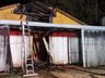 Corpo de Bombeiros combatem incêndio em aviário no interior de Iraceminha 