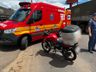 Motociclista fica ferido em acidente na Willy Barth, em São Miguel do Oeste 