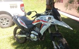 Motociclista fica gravemente ferido em acidente na SC-161