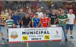 Itapiranga realiza entrega de troféus do Campeonato Municipal 2022