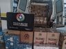 Polícia intercepta carga de 40 mil maços de cigarros contrabandeados na BR-282