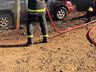 Incêndio em veículo mobiliza bombeiros de Campo Erê