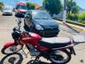 Colisão entre carro e moto deixa homem ferido em Itapiranga