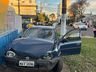 Colisão lateral com capotamento mobiliza bombeiros em SMOeste