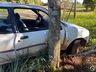 Mulher sofre lesões em saída de pista no interior de Itapiranga