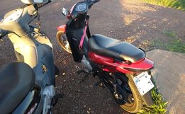 Motociclista fica ferida em queda na ITG 070