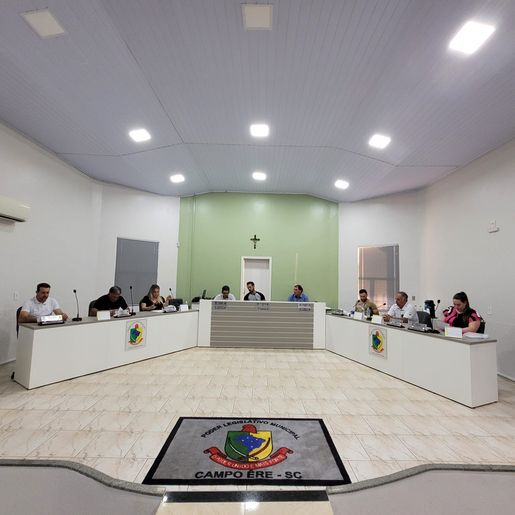 Câmara de Vereadores de Campo Erê elege nova mesa diretora para 2023 