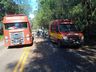 Colisão em árvore deixa feridos na SC-163 em Itapiranga 