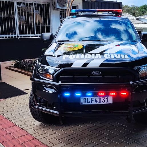 Polícia Civil de São José do Cedro recebe nova viatura 