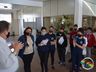 Alunos dos sétimos anos visitam Rádio Atalaia em Campo Erê