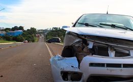 Homem fica ferido em acidente na BR-163