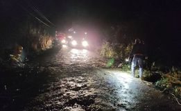 Chuva e vento forte causam estragos no Oeste de SC