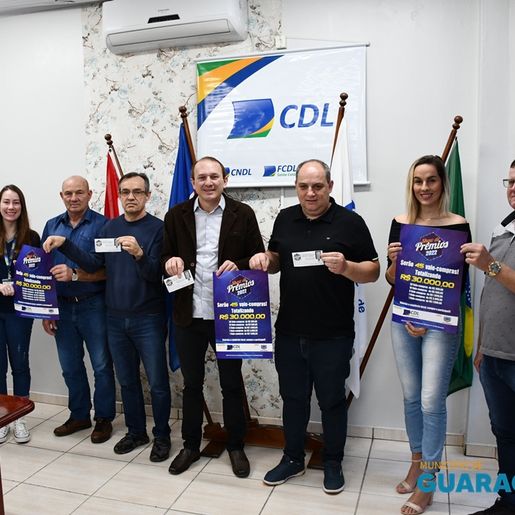 CDL e prefeitura lançam campanha Show de Prêmios 2022