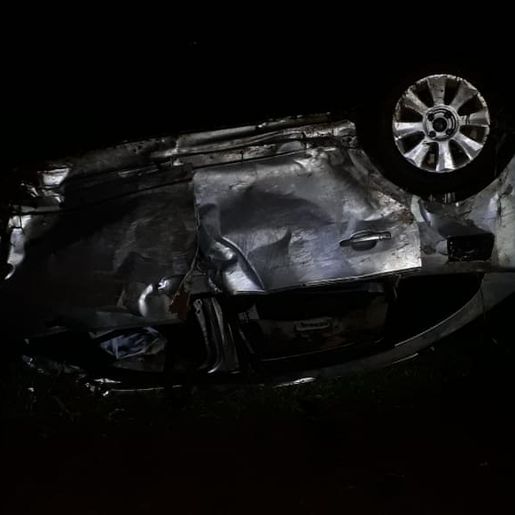 Colisão na SC-160 deixa seis feridos 