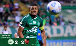 Chape joga bem, segura pressão e empata com Flamengo na Arena Condá 