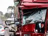 SMO: motorista sai ileso de grave colisão traseira na BR-163