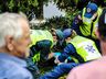 Acidente deixa ciclista ferido em São Miguel do Oeste