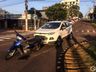 SMO: Colisão entre moto e carro deixa mulher ferida no centro