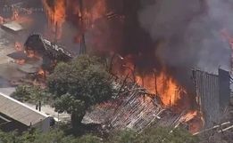 Vídeo flagra incêndio no Projac, central de produções da Globo, e imagens impressionam