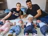 Quíntuplos do Paraná completam seis meses fortes e saudáveis