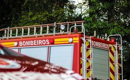 Mulher fica ferida em atropelamento no centro de Itapiranga