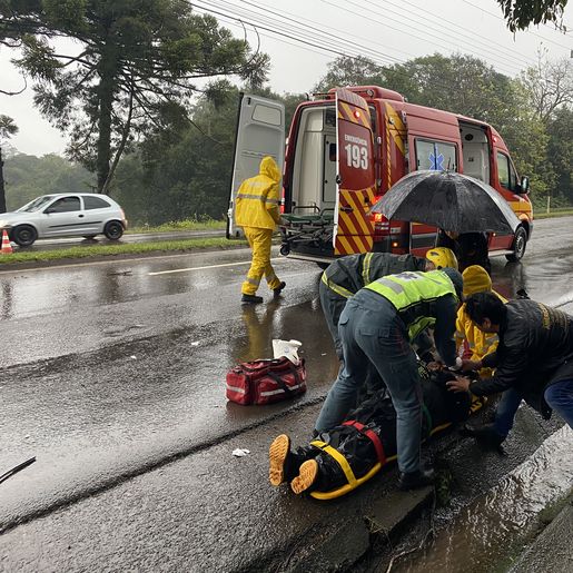 VÍDEO: motorista na contramão causa acidente grave na Willy Barth 