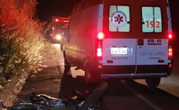Motociclista fica ferido em colisão contra veículo em Maravilha