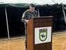 Militares do Exército prestam juramento à Bandeira em solenidade do Dia do Soldado