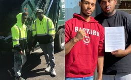 Jovem que trabalhou como lixeiro vai cursar Direito em Harvard