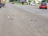 Colisão entre carro e moto deixa mulher ferida na SC 163