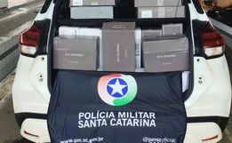 Após denúncia anônima, polícia apreende mais de 230 garrafas de vinho em Xaxim