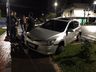 Motorista foge após colisão entre veículos no centro de SMOeste