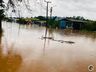 IMAGENS: Nível do Rio Uruguai está reduzindo