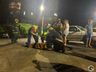 Colisão entre dois carros deixa uma pessoa ferida, em SMOeste