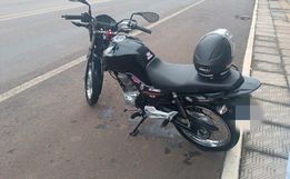 Jovem é flagrado conduzindo moto sem habilitação em São João do Oeste 