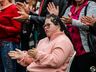 Fiéis acompanham missa de Nossa Senhora do Caravaggio em Guaraciaba