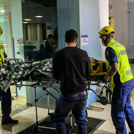 Saída de pista na SC-163 deixa mulher ferida em Descanso