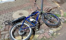 Jovem foge da polícia com bicicleta motorizada e é apreendido em Maravilha 