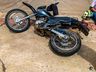Colisão entre caminhão e moto deixa homem ferido na Willy Barth; assista 