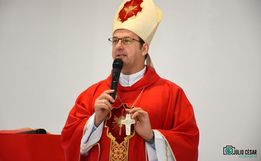 Bispo visita Ad Limina Apostolorum em Roma 